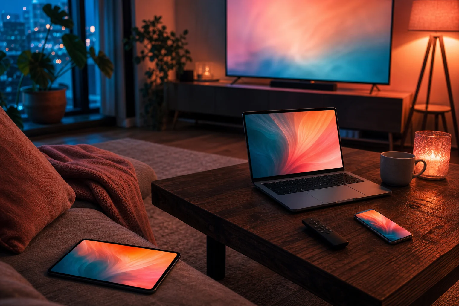 Best IPTV Service on a smart TV, laptop, tablet and phone